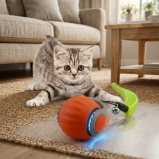 Pelota Eléctrica Automática para Gatos